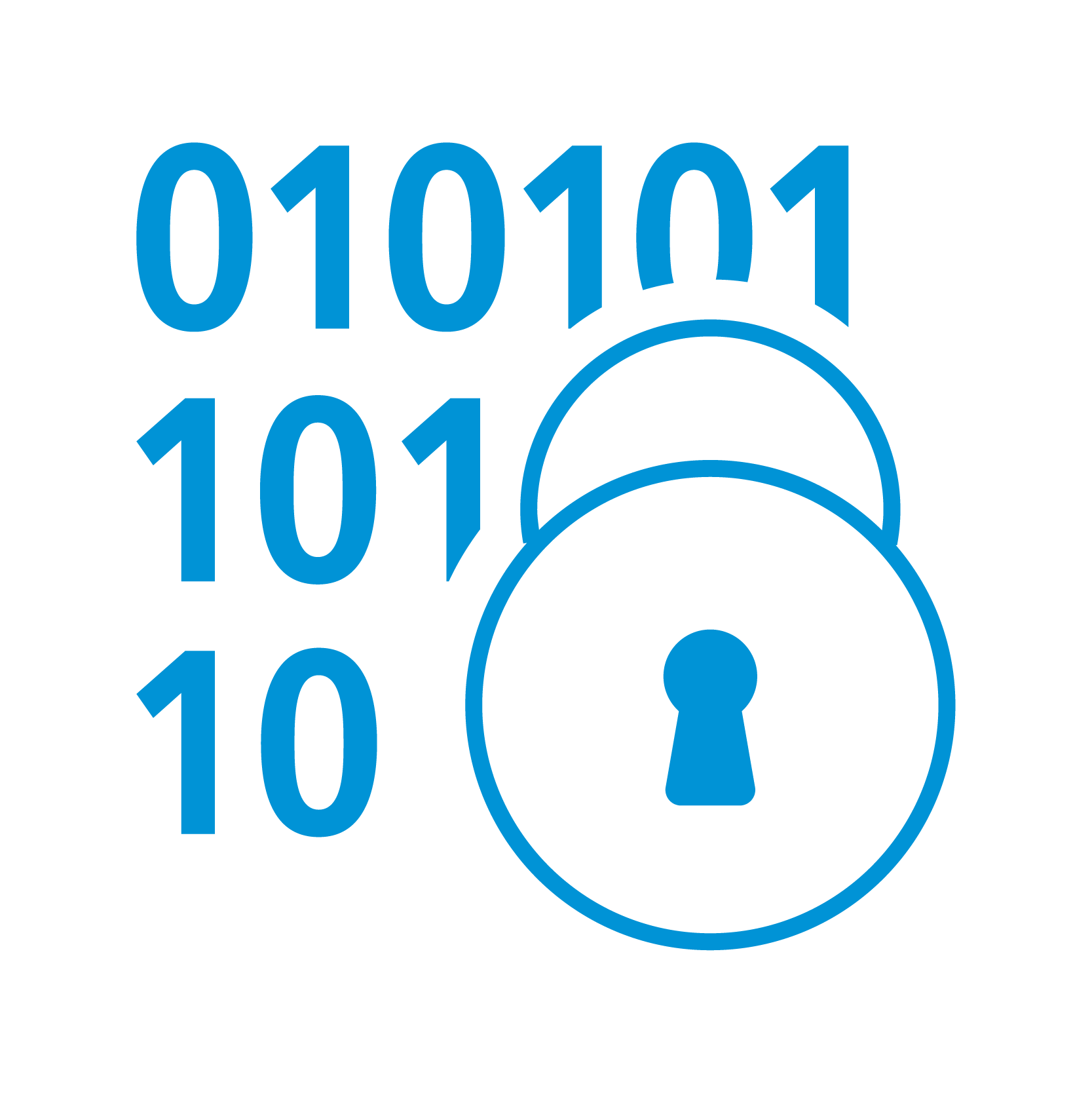 134.blue binary code lock