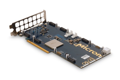 EX-750 backplane provides independent PCIe x8 Gen3 buses to each�AC Series module mounted on it.